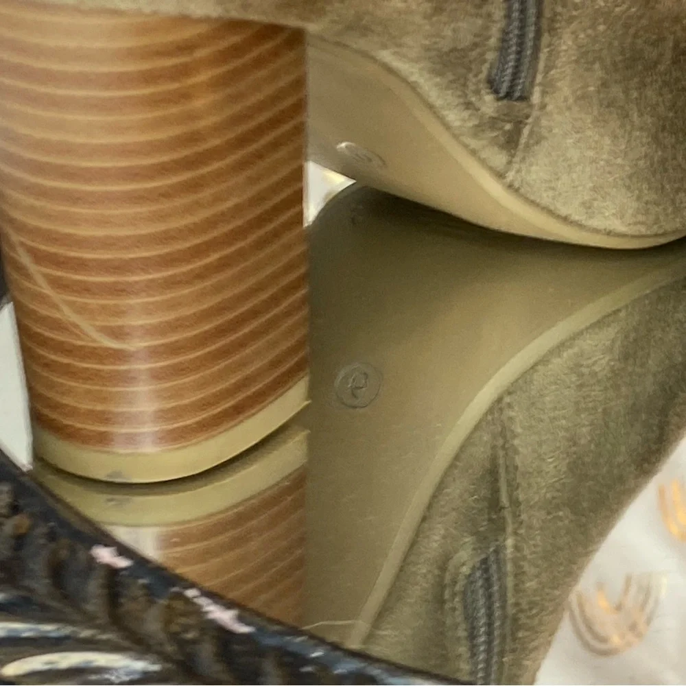 Charles Albert Taupe Ankle Booties
